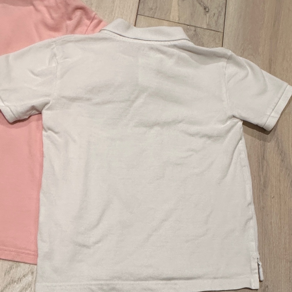 BUNDLE Pink and White Cotton Polo Set The Children's Place - Picture 6 of 7